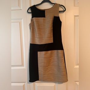 Cynthia Rowley color block pencil stretch dress